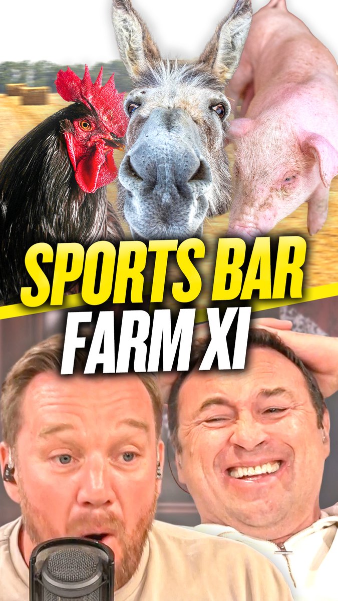 🐔 "Left wing, we've got the headless chicken!" 🐮 "Right wing, we've got the bull!" This is The Sports Bar farm XI! Subscribe to the talkSPORT YouTube channel!