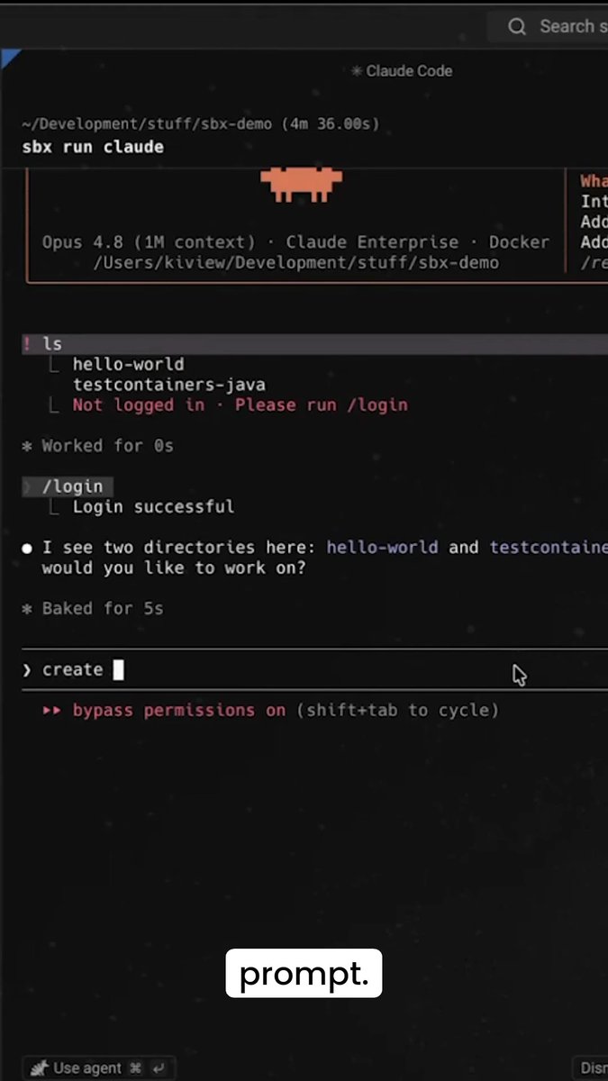 Most devs running coding agents in YOLO mode have no idea what the agent can actually reach. Eric Jia and Kevin Wittek demo getting started with Docker Sandboxes, credential injection, kits, containers vs sandboxes, and a brand new SSH feature: