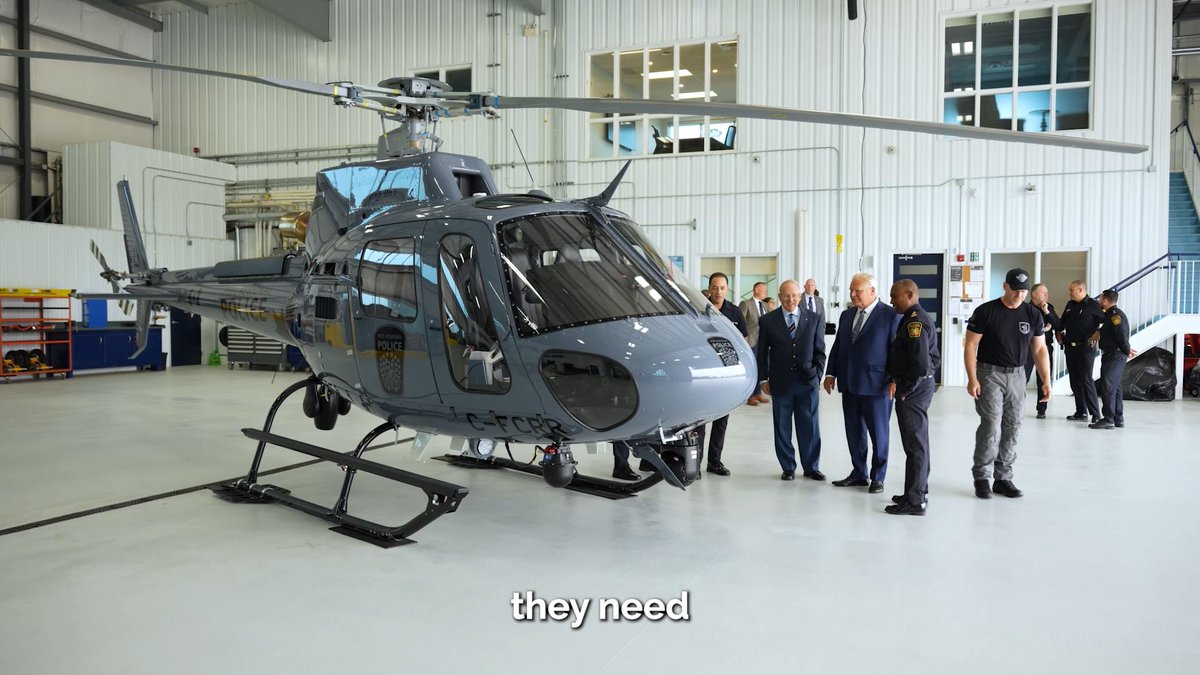 We’re investing in our police and frontline personnel so they have the resources they need to fight crime and protect Ontario communities. That includes an investment of $191 million to purchase seven new helicopters that will help local police crack down on auto theft and keep one step ahead of criminals. Last month, I had the chance to see the first of these helicopters at the Peel Regional Police hangar.