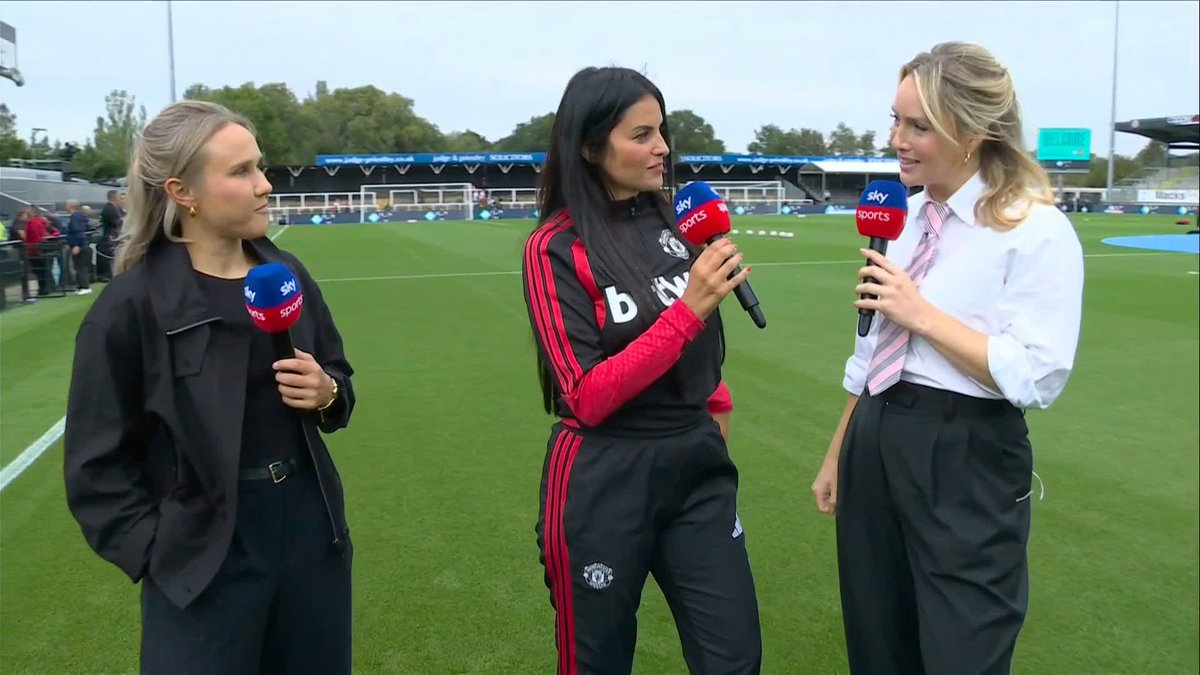 "When we attack, we do it with confidence" 😤 Man Utd boss Eva Olid ahead of their opening match of the season 👊