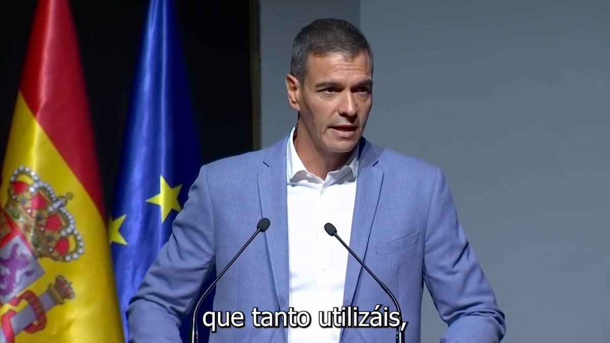 Seguid haciendo ruido. Exigiendo. Diciendo lo que no os gusta. Porque la juventud de nuestro país sois el futuro, pero también el presente. Y España necesita que lo ocupéis. Porque el país que viene se va a construir con vosotros y vosotras.