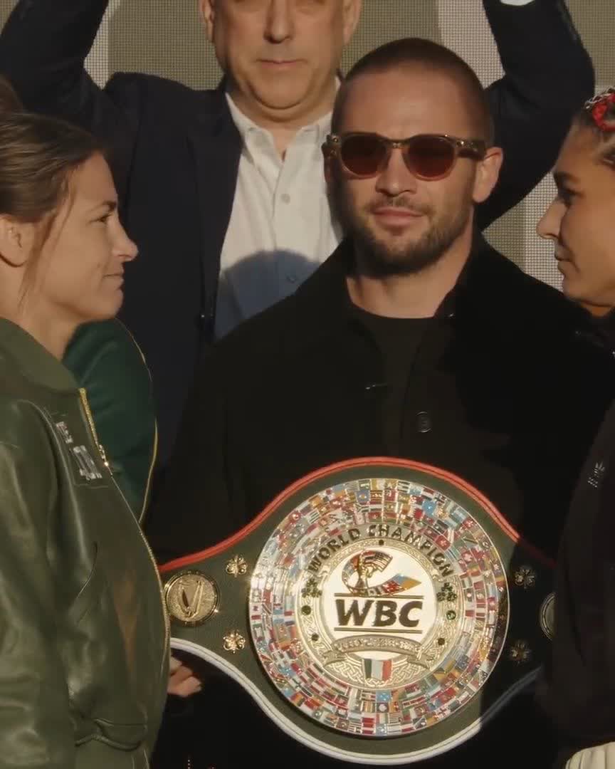 The Final Face Off ๐ Katie Taylor vs Flora Pili Undisputed Super Lightweight Championship ๐ #TaylorPili live on @daznboxing