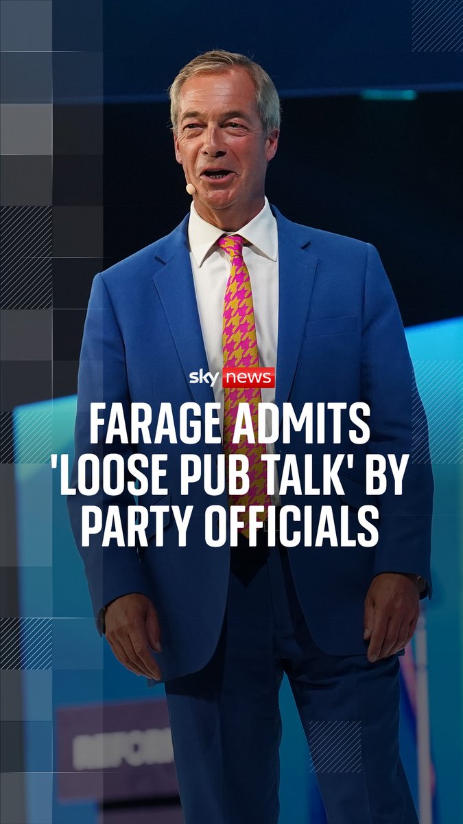 Nigel Farage has admitted injudicious 'loose pub talk' by party officials in Channel 4's undercover film. Asked by the BBC about whether more donations like those that led to controversy overnight in a Channel 4 report could emerge, Farage read out a statement he had written down. He said donations from censored names in Channel 4 Reform piece 'had not occurred'.