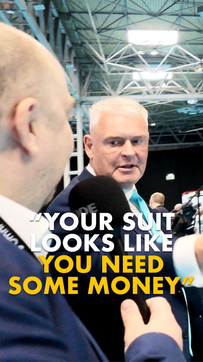 Lee Anderson had a go at me for not wearing a more expensive suit.