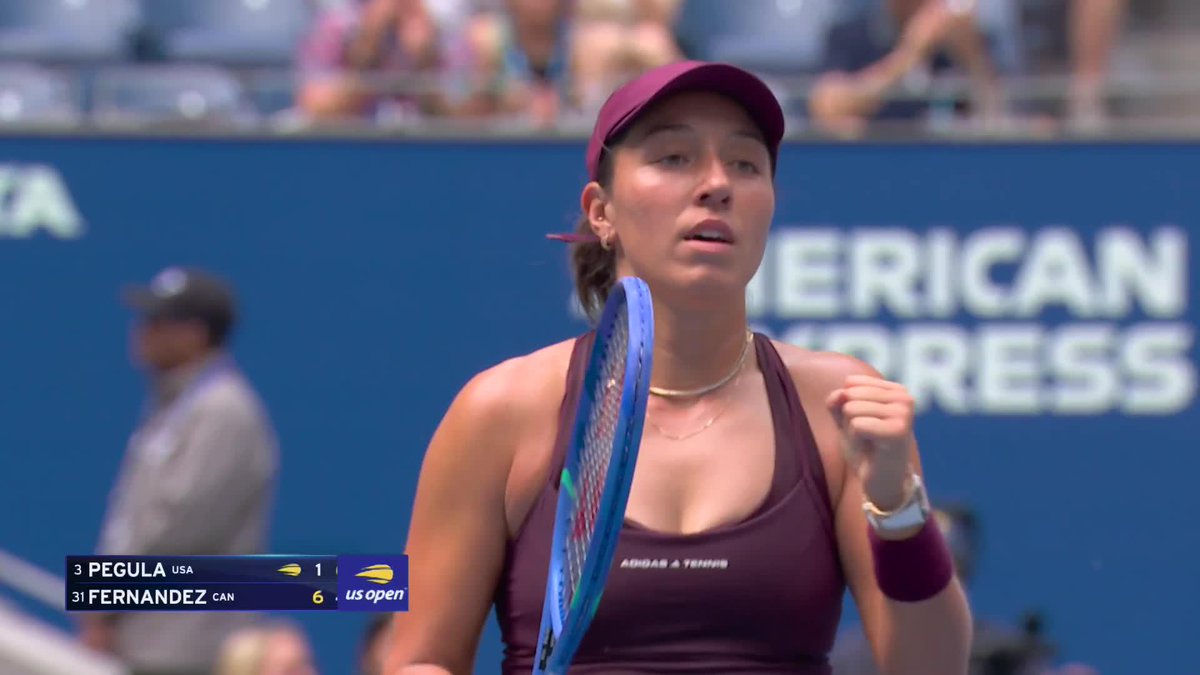 Jessica Pegula keeps her US Open dream alive 🗽 The No.3 seed survives Fernandez 1-6, 6-4, 6-3!