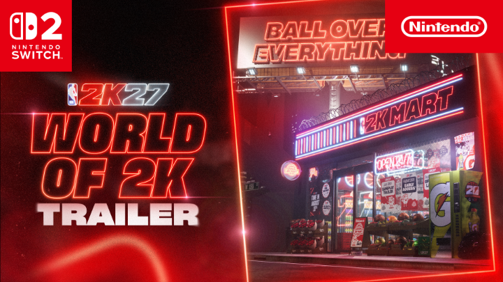 Make your hoop dreams a reality in NBA 2K27, now on Nintendo Switch 2! 🏀 Play today: