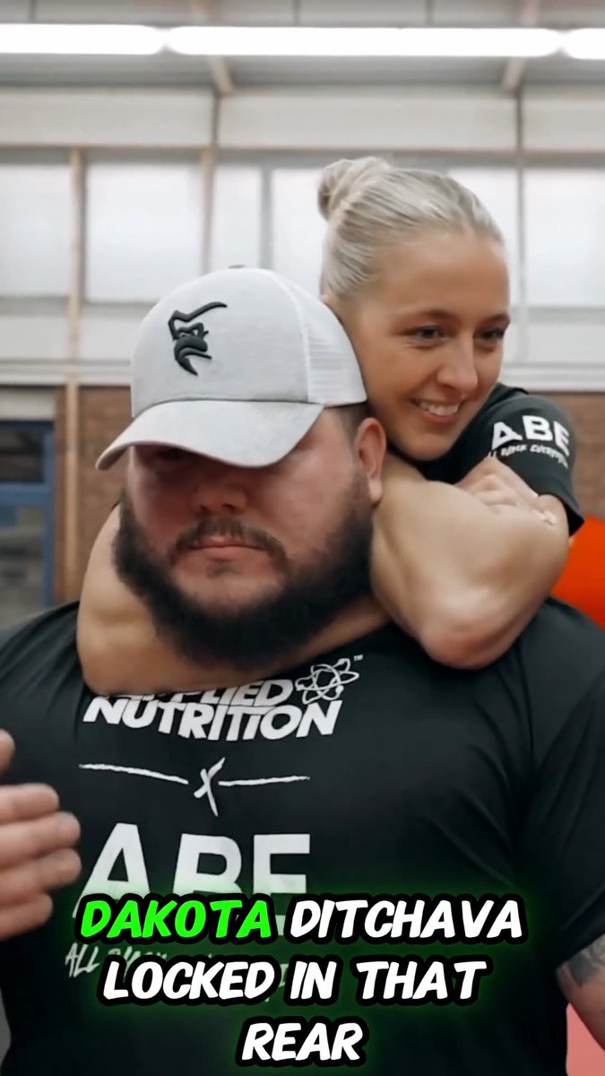 Dakota Ditcheva Rear Naked Choke #mma #ufc