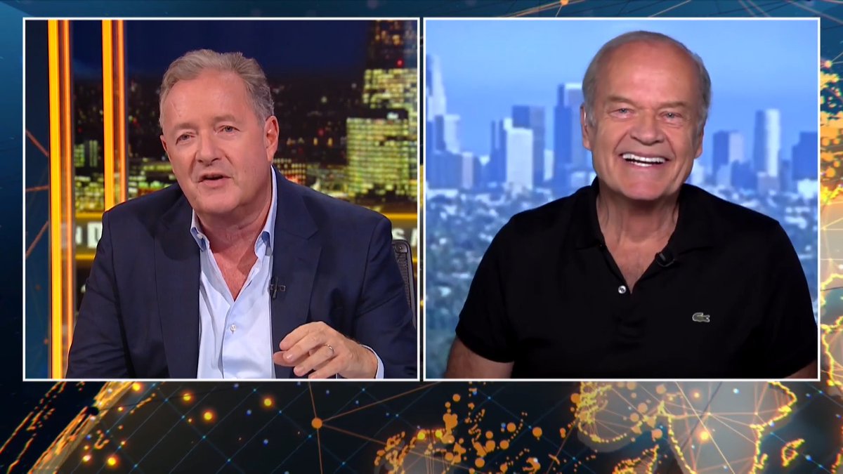 “Piers, I want to apologise to you personally!” After walking out of an interview with Piers Morgan in 2012, Kelsey Grammer finally addresses the moment... 📺 Piers Morgan | Kelsey Grammer