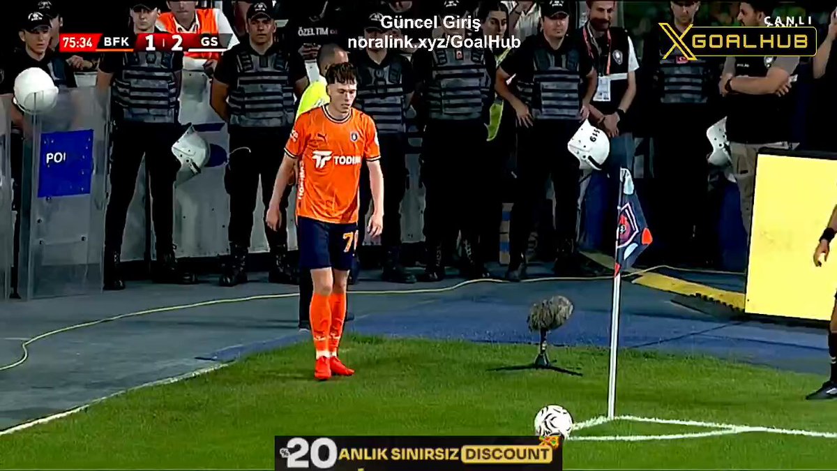 GOL | Başakşehir 2-2 Galatasaray ⚽ 76' Emin Bayram