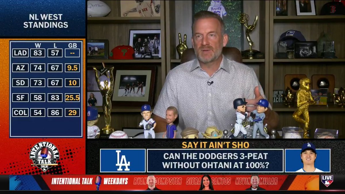 "He's a large piece of this puzzle... they can still win without a healthy Shohei Ohtani." The crew discusses Ohtani's recent struggles, with a .545 OPS over the last 13 games. Kevin Millar | RyanDempster