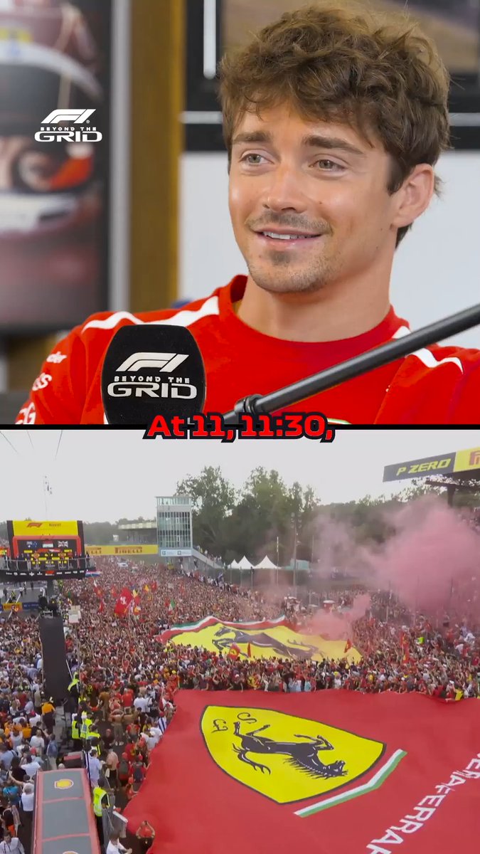 Charles Leclerc reveals what it feels like to be a Ferrari driver at Monza ❤️🇮🇹 The two-time Italian Grand Prix winner is the latest guest on F1 Beyond The Grid 🎙️ Watch the full episode on our official YouTube channel 📺 #F1