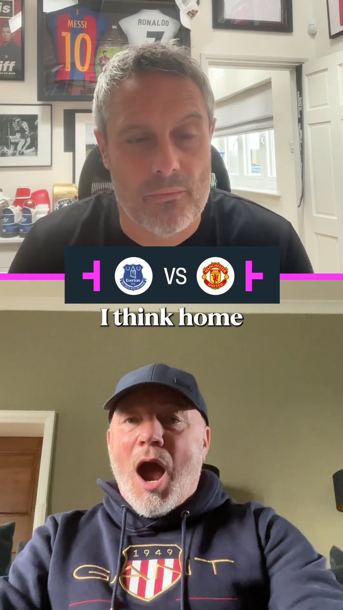 "I don't know which Man United team we're going to see" Ally and Fletch discuss Sunday's bag clash at Hill Dickinson Stadium ๐๏ธ