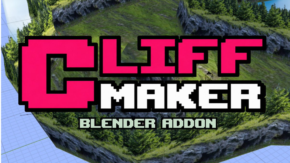 Cliff Maker, a PSX low-poly Blender Addon just released. It seems you can make low-poly floors &amp; cliffs with a click of a button, + tools like auto UV &amp; texturing, vertex coloring, &amp; texture edge blending. Is it finally time to make that PSX game?