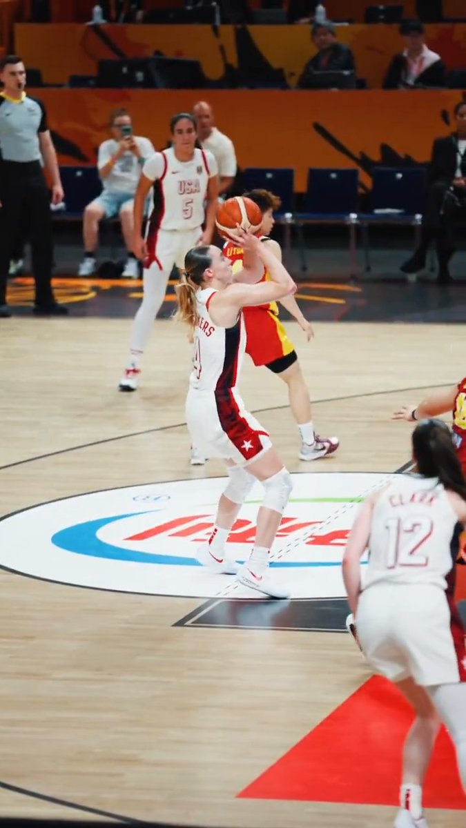 CC 🤝 PB A connection that runs through Indiana and Dallas all the way to Berlin 🫶 #FIBAWWC | @USABasketball