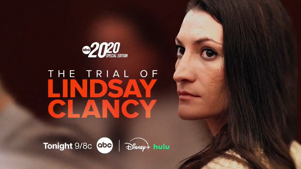 TONIGHT: Mistrial declared in the trial of Lindsay Clancy. What happens next? Watch a special edition of 20/20 tonight at 9/8c on ABC.