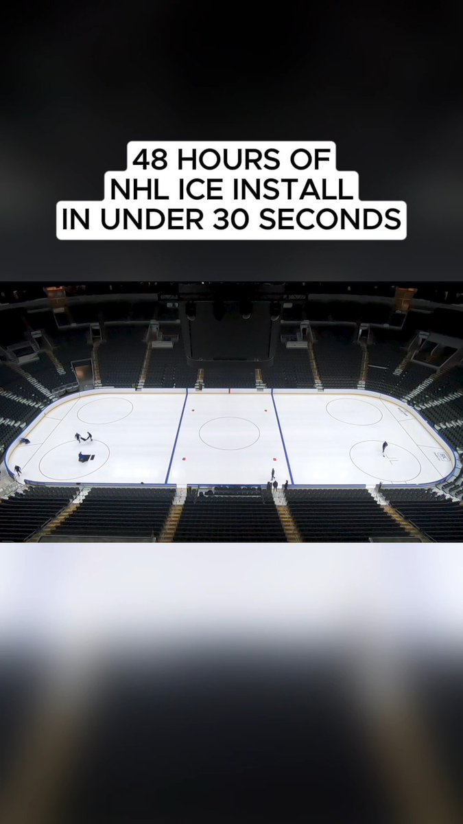 The Enterprise Center ice wasn't built in a day