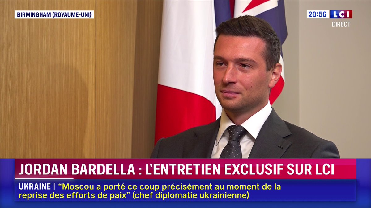 🗣️ "Emmanuel Macron est le Mozart de la faillite", estime Jordan Bardella 📺 Face à Margot Haddad sur LCI