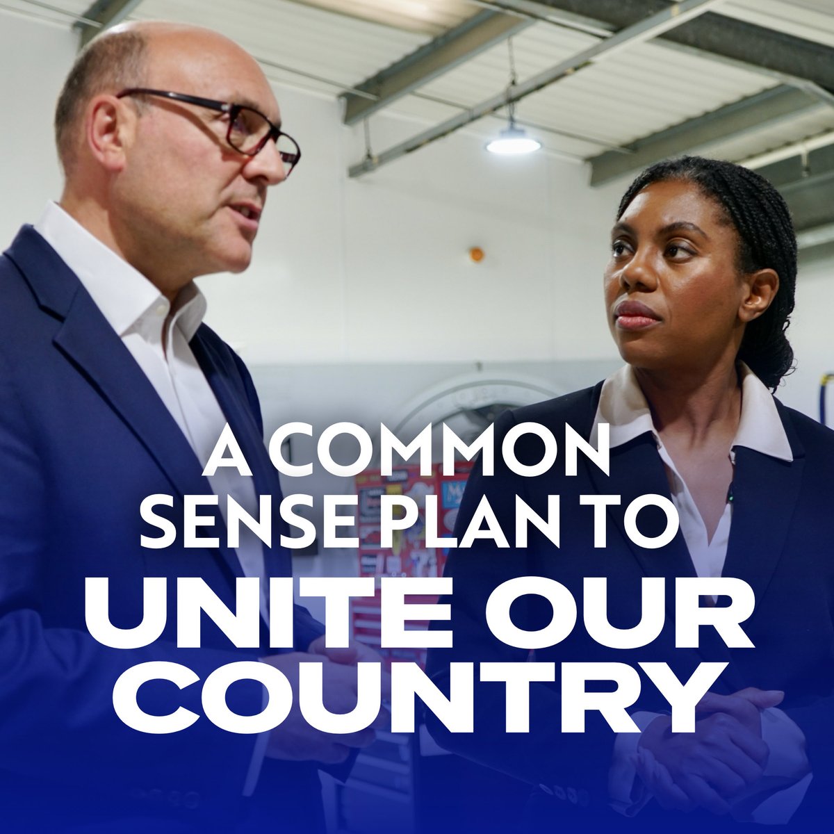 A great visit to a world-leading business with Kemi. It’s the innovators, risk-takers, and wealth creators who will grow the economy. Only the Conservatives have a common sense plan for growth, and to unite our country.