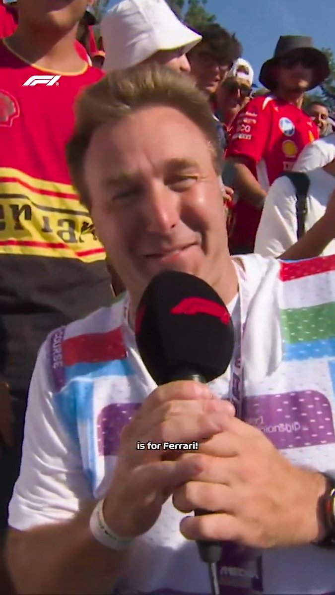 Fans who aren't supporting Scuderia Ferrari HP are hard to find at Monza! 😁 #F1 #ItalianGP