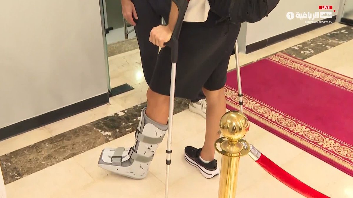 مارسيل راتنيك لاعب العين سيُجري أشعة غداً لتحديد مدى الإصابة ومدة العلاج 🟣📹 برنامج #FULL_TIME #دوري_أدنوك_للمحترفين