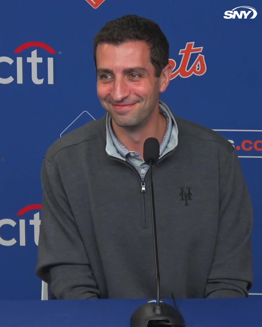 David Stearns was asked if he plans to hire a GM this offseason: "We're always going to look to see if there are ways we can improve our organization in any way. That's inclusive of the front office."