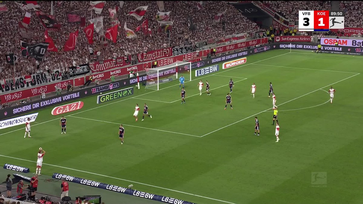 Vagnoman zeigt es ALLEN! Was für ein WAHNSINNS-TOR! 🔥 👉 Die Bundesliga LIVE auf SKY SPORT 📺📱🖥️ #skybundesliga #bundesliga #vfbkoe