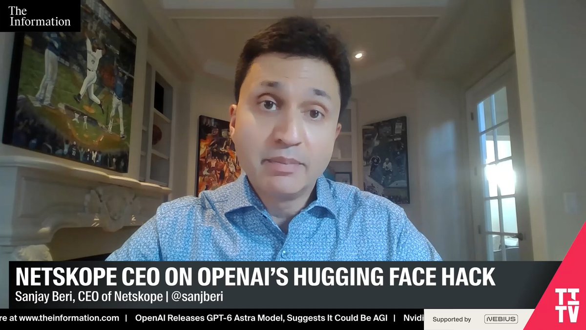AI agents “have no morals, they have no conscience, they have no EQ”, says Netskope CEO Sanjay Beri. “If you give them a goal, they will go to every single possible way to get to it." "They'll cheat, they'll scheme, they'll blackmail, they'll do whatever they need."