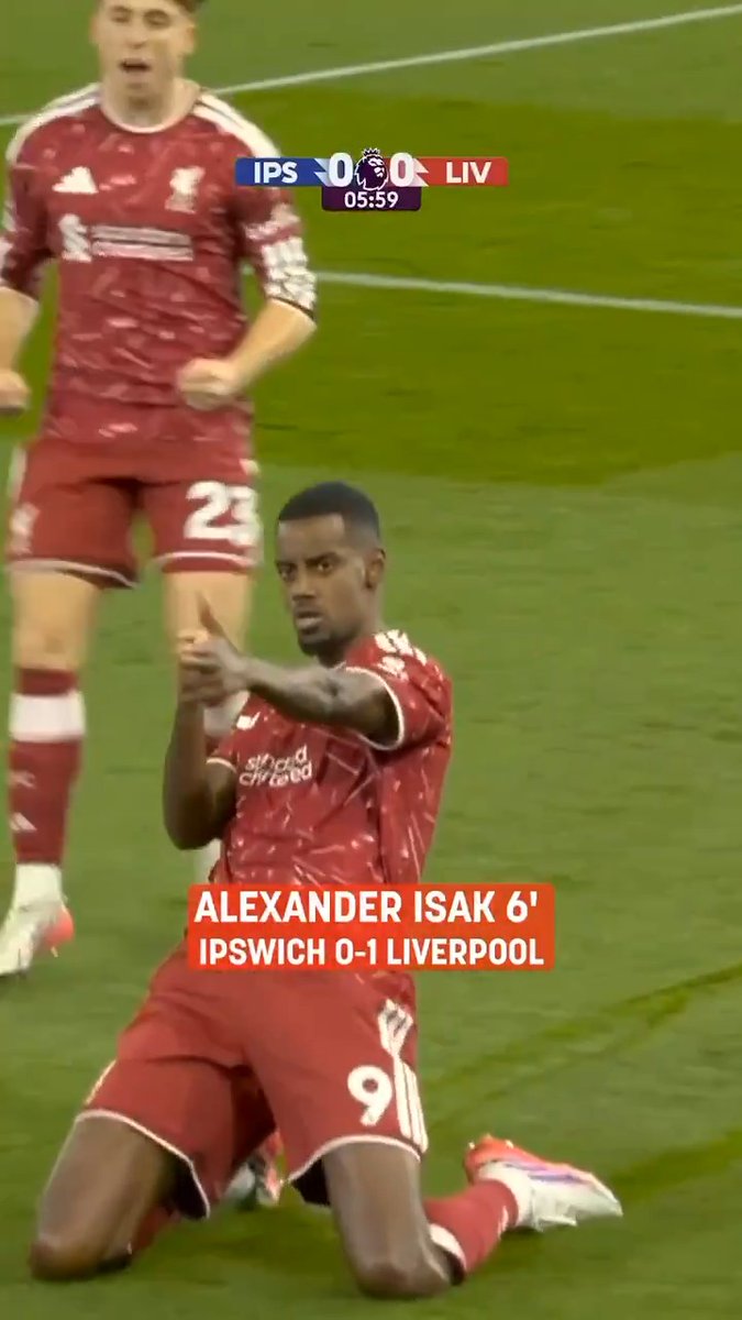Alexander Isak’s brilliant performance leads Liverpool to their first win of the season.
