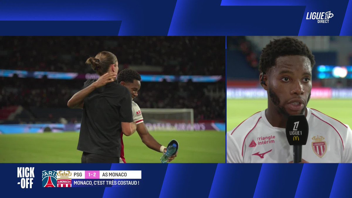🚨🚨 Stanis Idumbo 🇧🇪 REND GLOIRE À DIEU après son but victorieux à Paris : « DIEU MERCI ! Tout d'abord, JE VOUDRAIS REMERCIER MON SEIGNEUR ET SAUVEUR JÉSUS CHRIST. 🙏✝️ Sans lui je ne serai pas là aujourd'hui. Aujourd'hui le seigneur Jésus me récompense ! » 🙌 🎙️ L1+