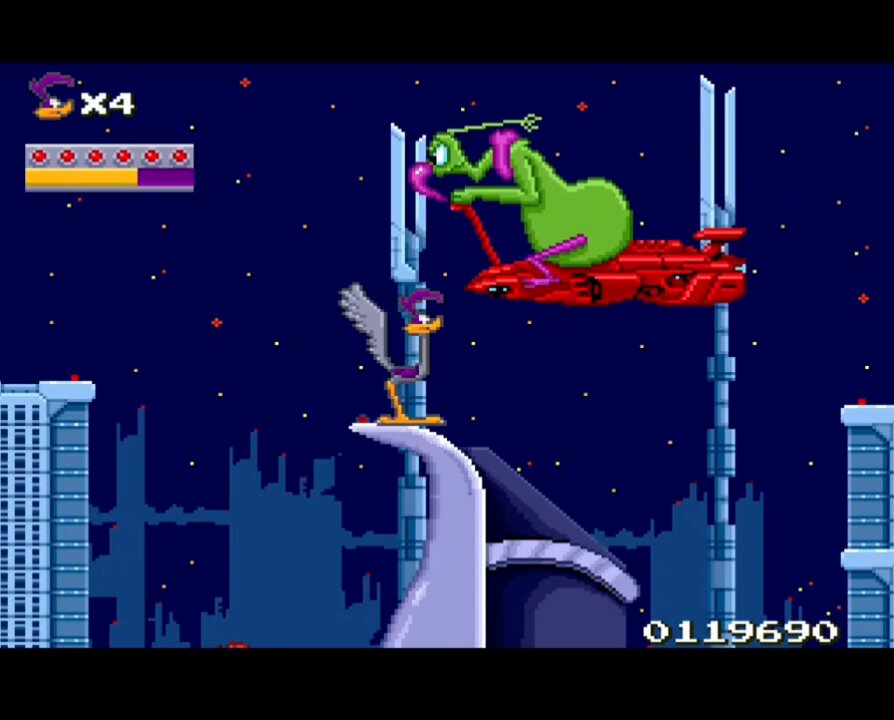 Remind me of one of the SNES games doing this gag