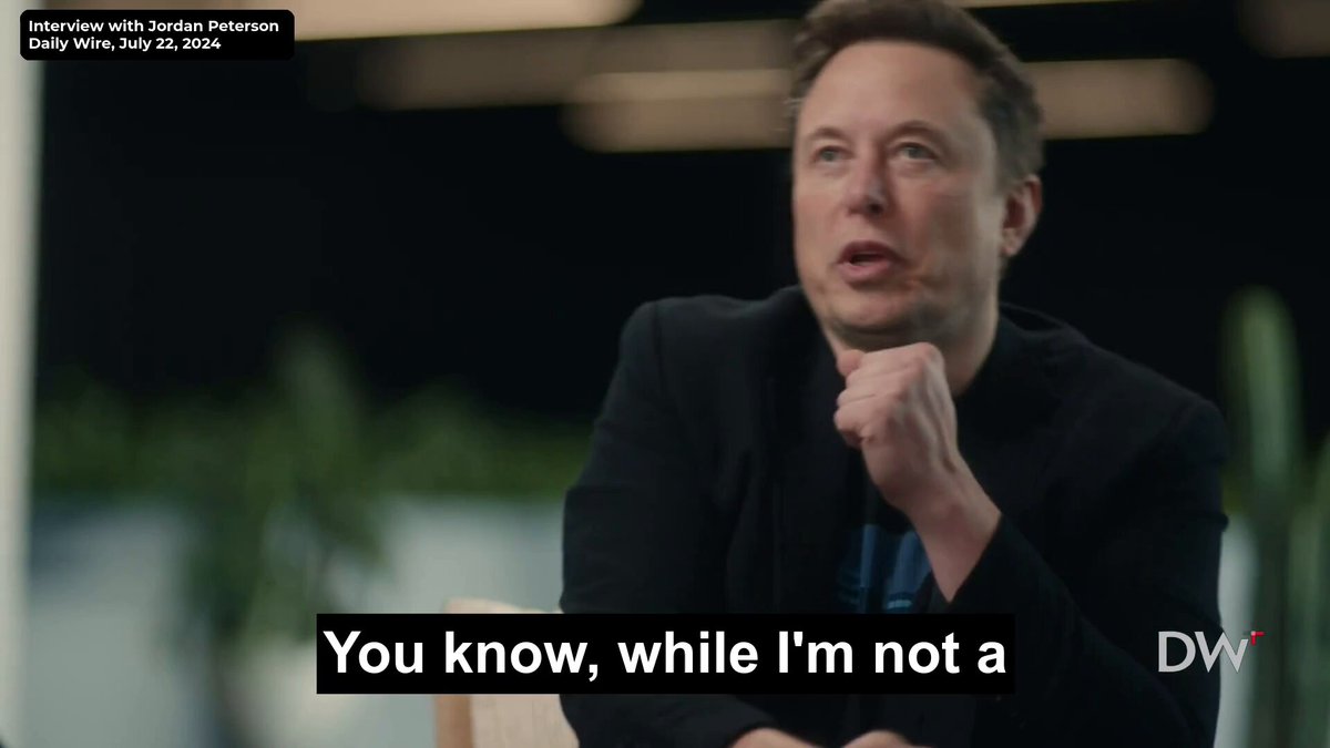 “I do believe that the teaching of Jesus are good and wise.” — Elon Musk