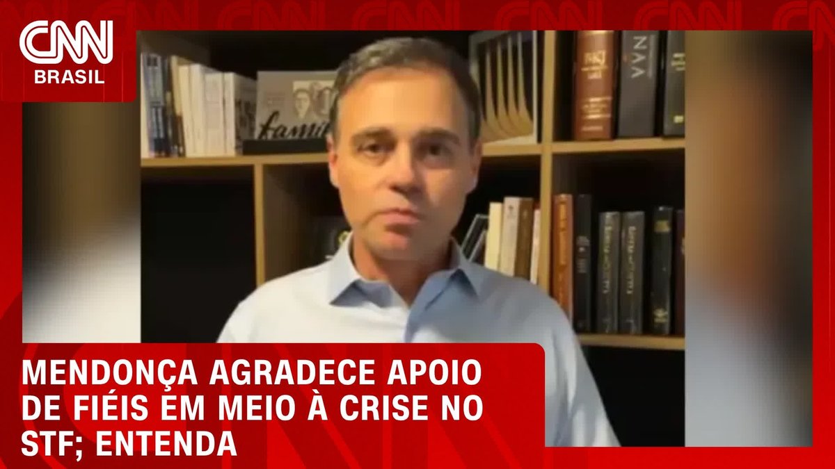 Sob crise no STF, Mendonça agradece apoio de fieis de igreja onde é pastor; assista #HoraH