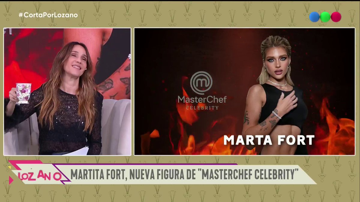 amo que para confirmar a martita fort en masterchef pusieron la canción de pitbull y todos se dieron cuenta quien era, de verdad su papá vive en ella 😭