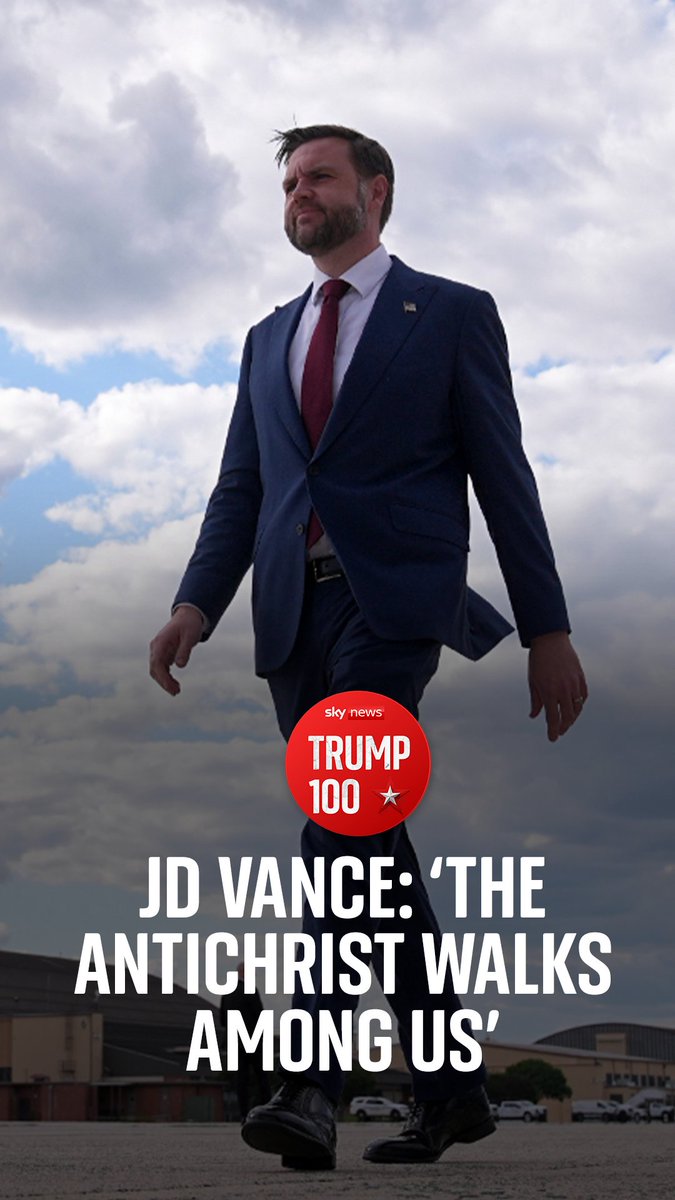 The White House press briefing returned after a six-week absence, but it was JD Vance acting as press secretary. Or was it an audition for the vice president to prove himself as the natural heir to Trump's political movement? While speaking on a faith podcast, JD Vance told listeners he's been doing 'God's work"', where he also said the 'antichrist walks among us'. Mark Stone and Martha Kelner discuss this and more on Trump 100. 🎧