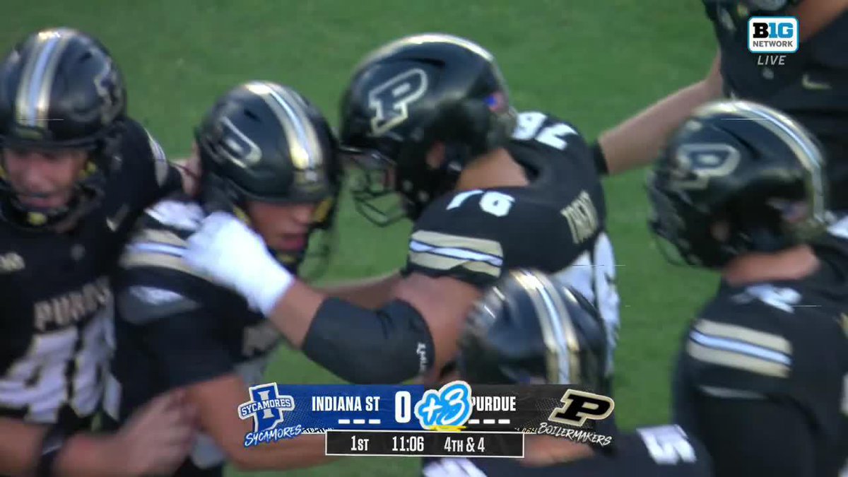 Boilers on the board first 🚂 Watch on Big Ten Network