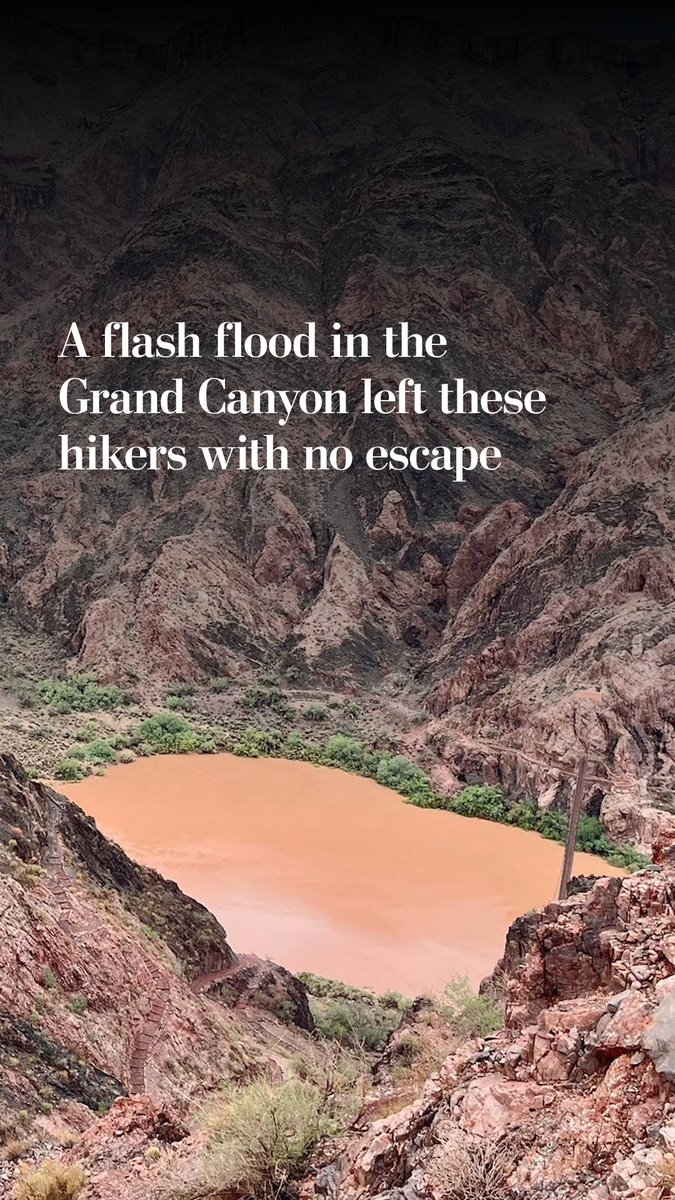 They thought they’d prepared for the reality of a flash flood, but they never imagined that they’d be trapped in what the National Park Service calls “one of the most notorious sections” of the canyon.