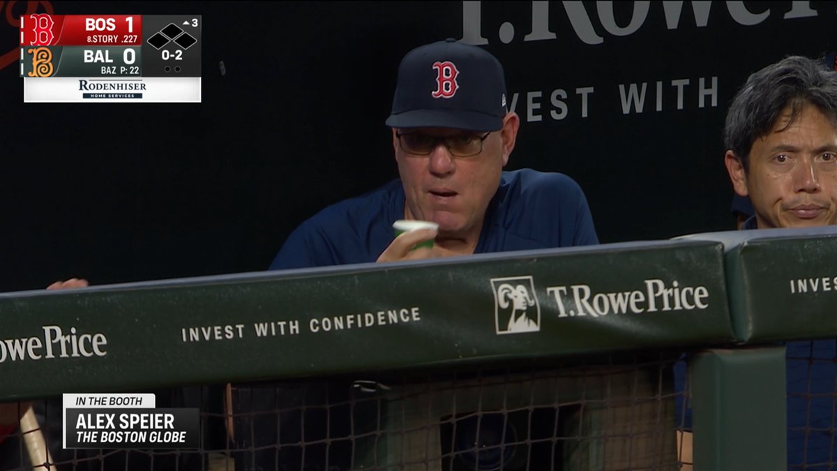 Rich Gedman took the trip with the #RedSox to Baltimore! Tracy said when he told the team Geddy was coming, their reaction was electric 🥹