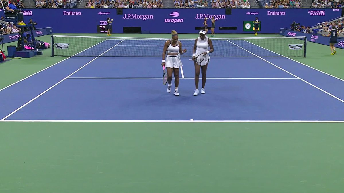 Now THIS is how you win a doubles point!