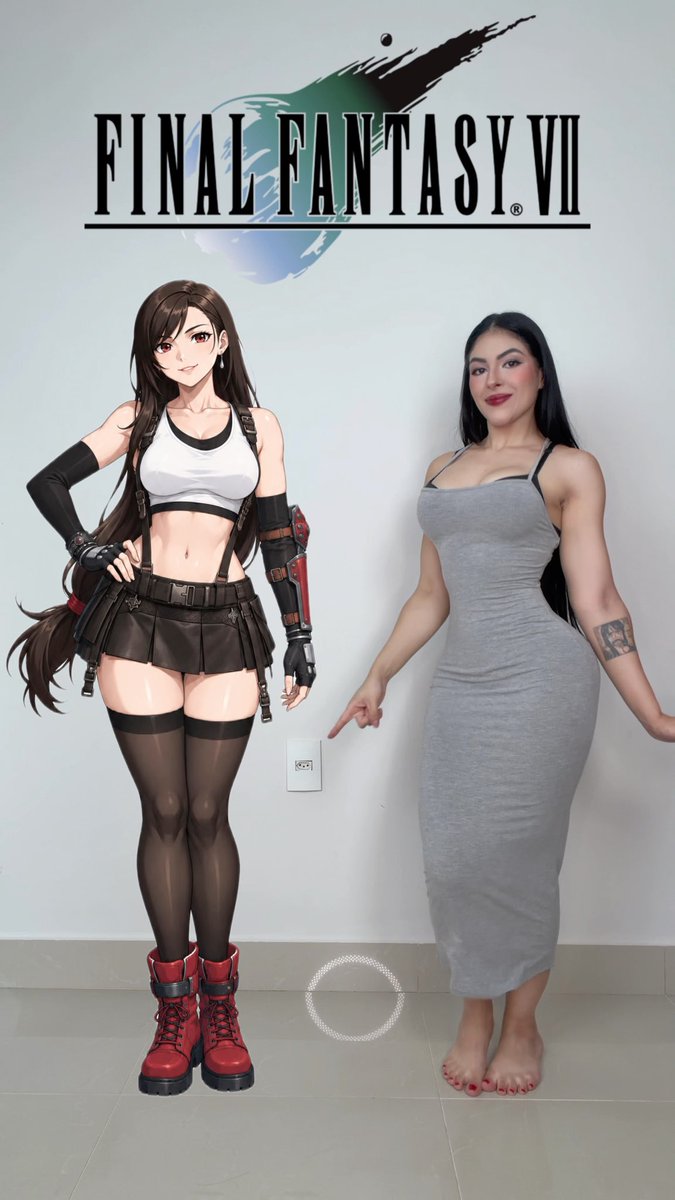 Tifa Lockhart Cosplay Final Fantasy VII