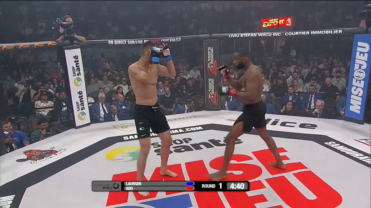 25 SECOND KO! 💥 Mohamed Ado wins by KNOCKOUT! [ SamouraiMMA21 | Live on UFC Fight Pass ]