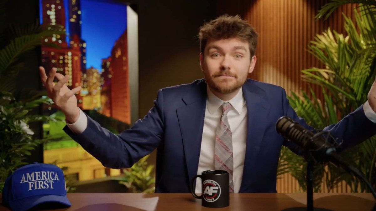 Nick Fuentes explains how to save America before it's too late. "Get this parasitic fifth column of organized Jewry out of our country. And all these non-white invaders that hate us and loot our country, out of our country as well. It has to be both. You gotta prepare for war, steel yourself and be ready. It's that simple."