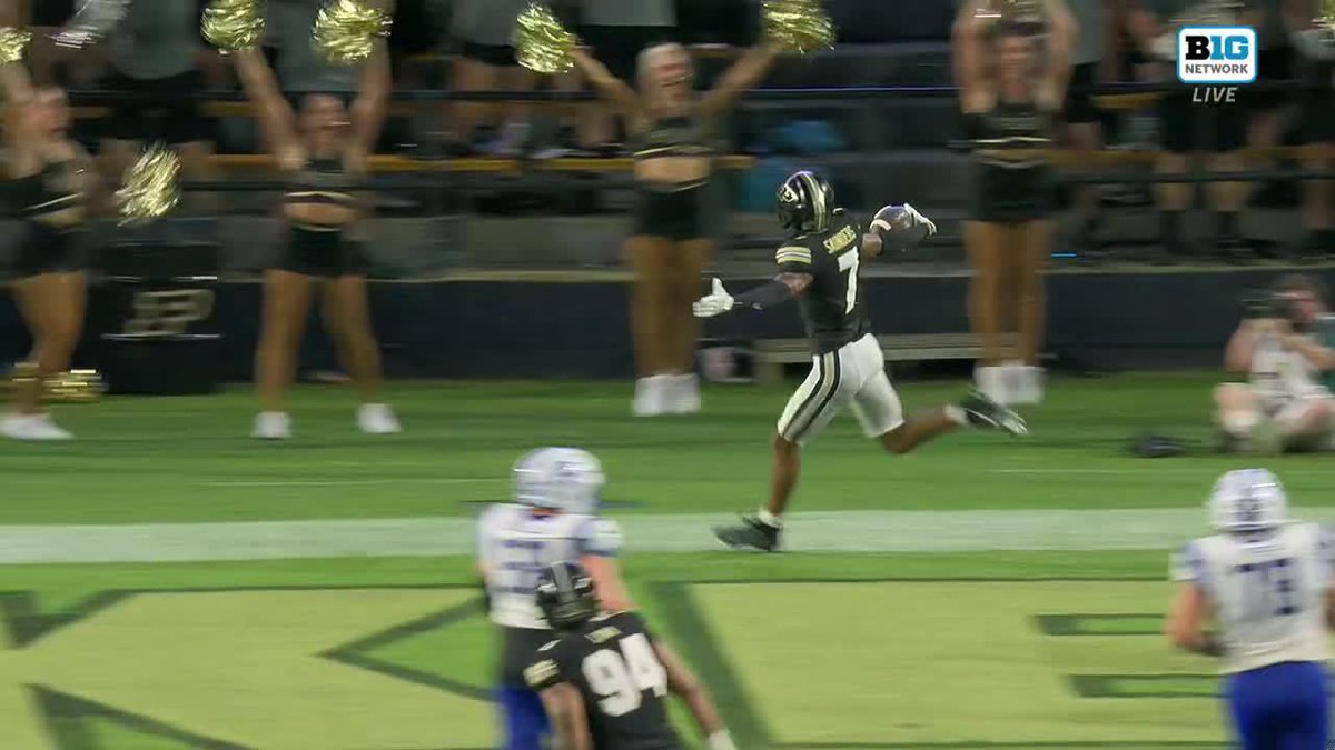 SAUNDERS WITH THE Purdue Football PICK-6️⃣‼️ Watch on BTN