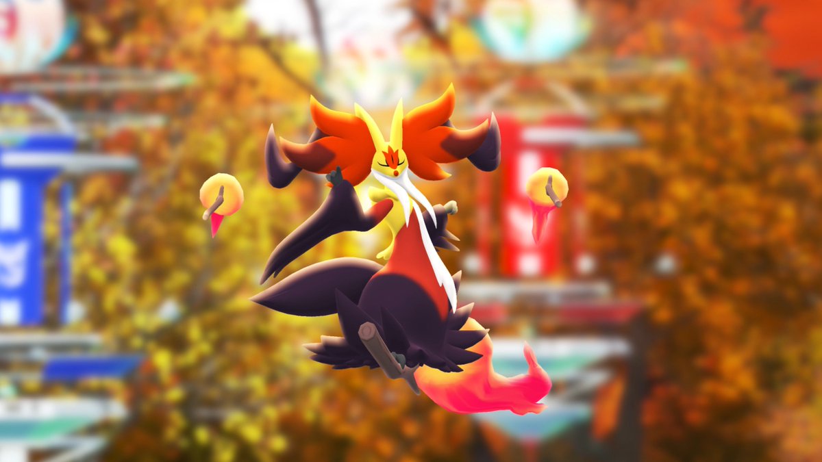 Things are heating up as Mega Delphox makes its Pokémon GO debut during #PokemonGOFest2026: Mega Finale! This formidable Pokémon is known to wield flaming branches to dazzle its opponents before incinerating them with a huge fireball. 🔥🔥🔥