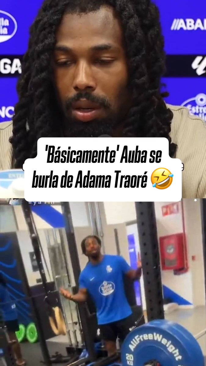 ¡NO LO PERDONÓ! 😅 Aubameyang molestó a Adama Taoré, por su viral video en su presentación, dónde repitió varias veces 'básicamente'. 📹 Auba