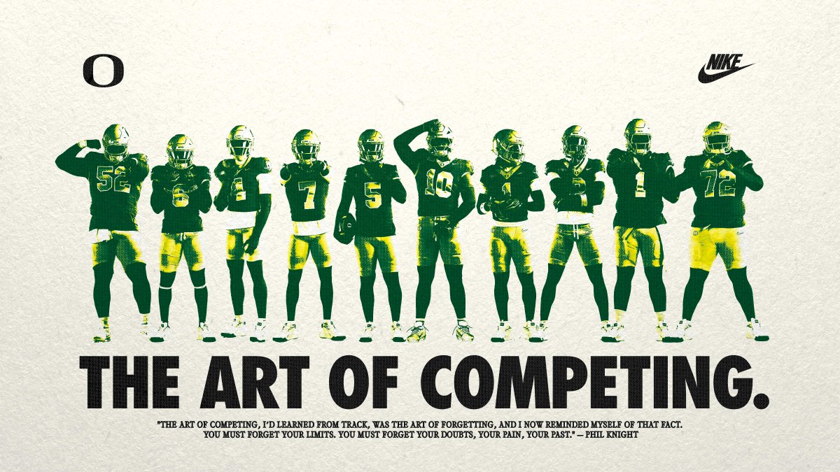 2026 Oregon Football Season Trailer "The Art of Competing" 🎙️ Ashton Eaton x #GoDucks
