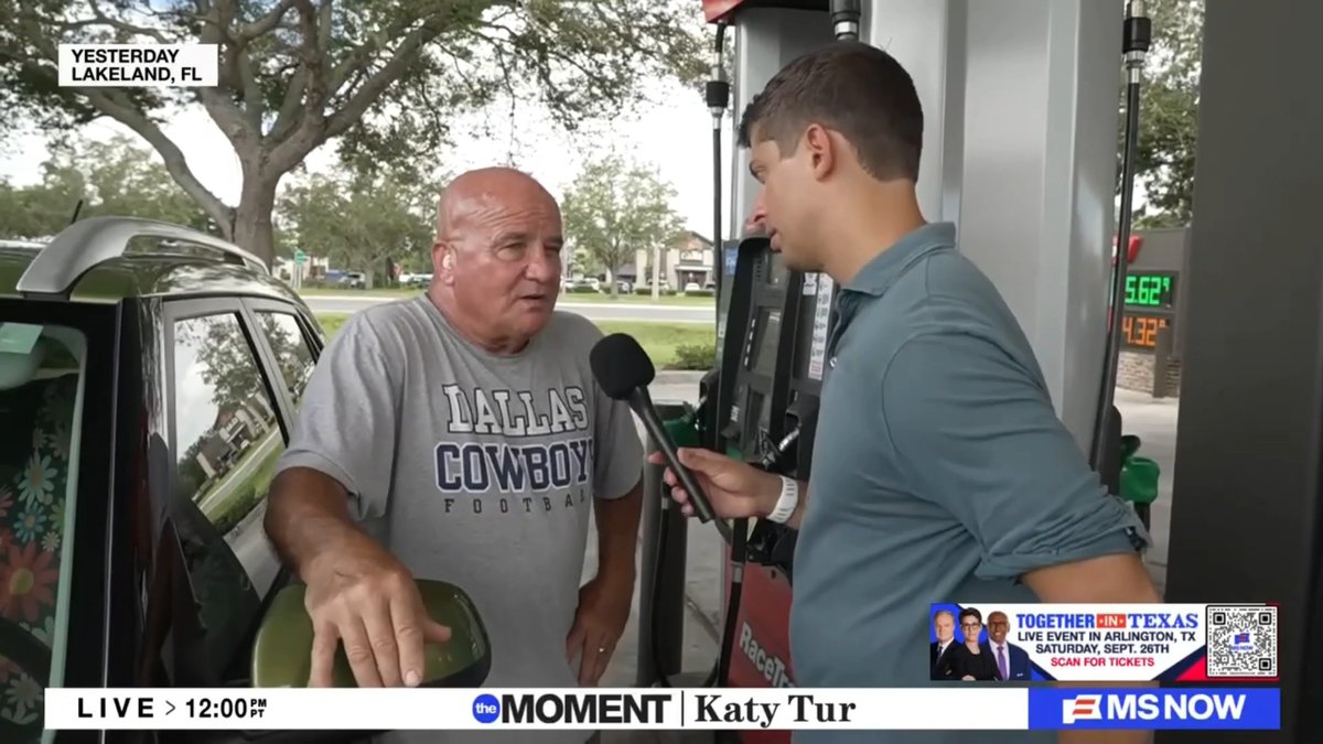 This video is very instructive as to the mood of this country right now. The clip features average Florida voters - some of them having voted for the president multiple times - pulling up to a gas station and getting asked about their feelings on Trump. And you have to watch the woman at the end 🤣 #ResistTrump