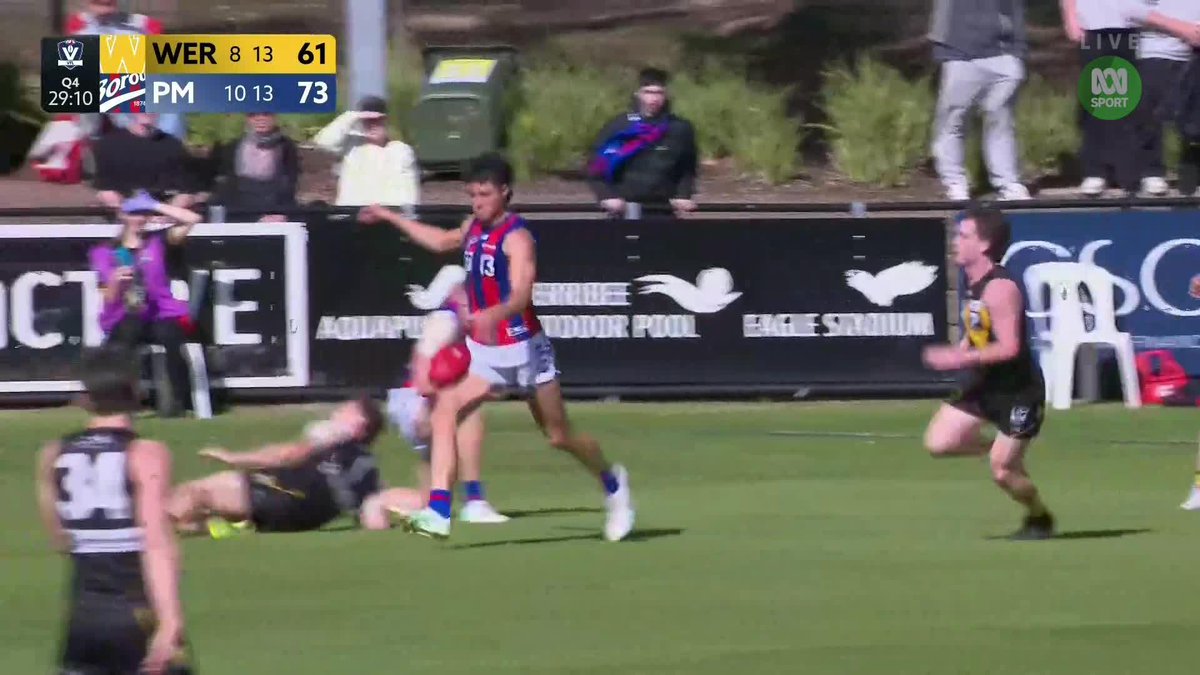 Connor Downie sends Port Melbourne into a preliminary final 🎉 🎥: Watch the Smithy’s VFL Finals Series live and free on the AFL website and AFL Live Official App