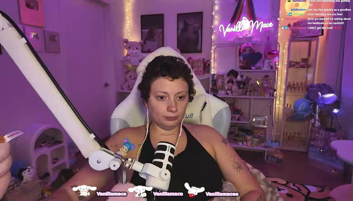 Vanillamace mentioned Katie B on her stream!