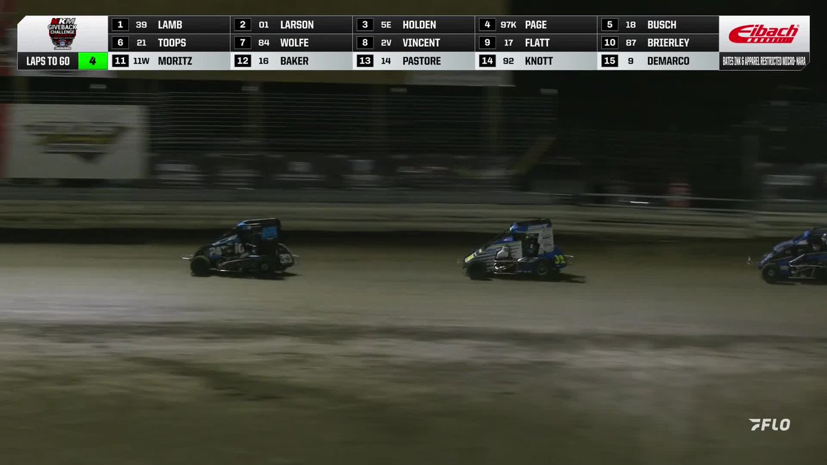 🏁 WHAT A RACE!!! Owen Larson WINS a Restricted Micro barnburner at Coles County Speedway! #KKMChallenge | September 4-5 | Live on FloRacing 📺