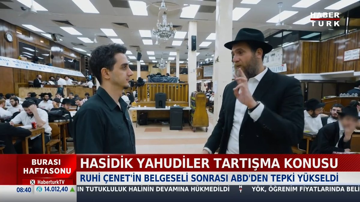 Hasidik Yahudiler tartışma konusu Ruhi Çenet'in belgeseli sonrası ABD'den tepki yükseldi.